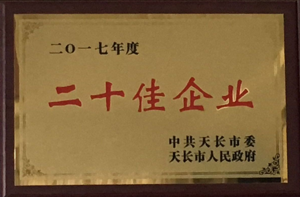 2017年度二十佳企业